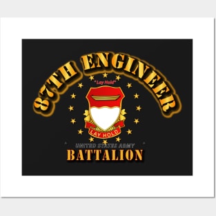 87th Engineer Battalion - Lay Hold Posters and Art